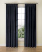 Velvet Pencil Pleat Curtains RRP £89