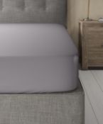 Cotton Percale Deep Fitted Sheet, King Size