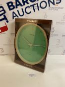 Brand New Twins Quartz Wall Clock