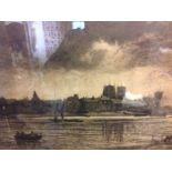 1883 etching after E. Holloway of Lynn Regis / Kings Lynn (82 x 55)cm