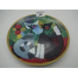 Rosina Wachtmeister 9778 cat plate