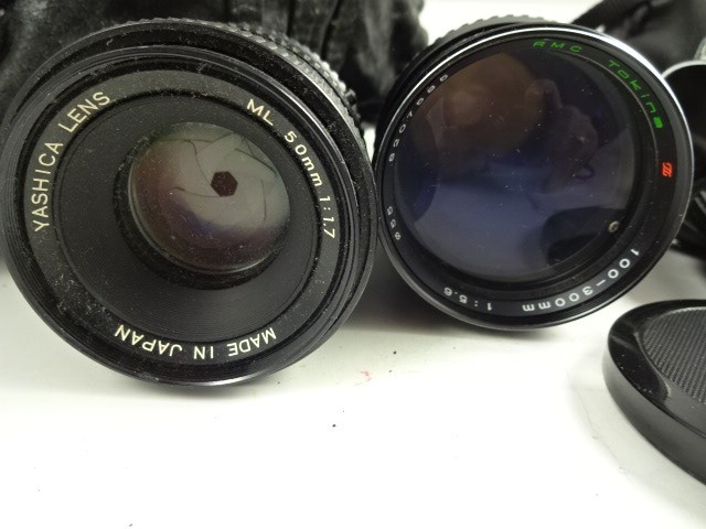 YASHICA AND TOKINA LENS BUNDLE TO INCLUDE TOKINA AT-X 1:3.5-4.5 28-85MM, RMC TOKINA 1:5.6 100-300MM, - Image 2 of 4