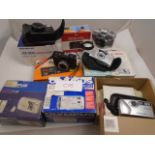 COLLECTION OF VARIOUS CAMERAS MOSTLY BOXED