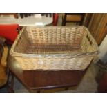 Rectangular Wicker Basket 27 x 18 inches 9 deep