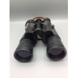 Pair of cased USSR binoculars , 7 x 50