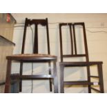 2 Antique Mahogany Chairs