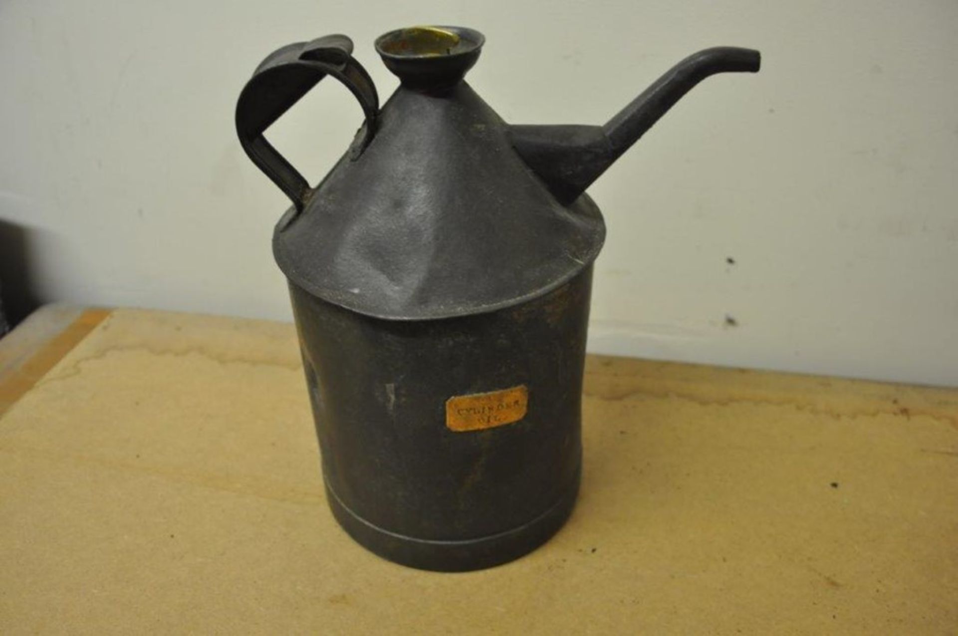 Vintage Cylinder Oil Pot