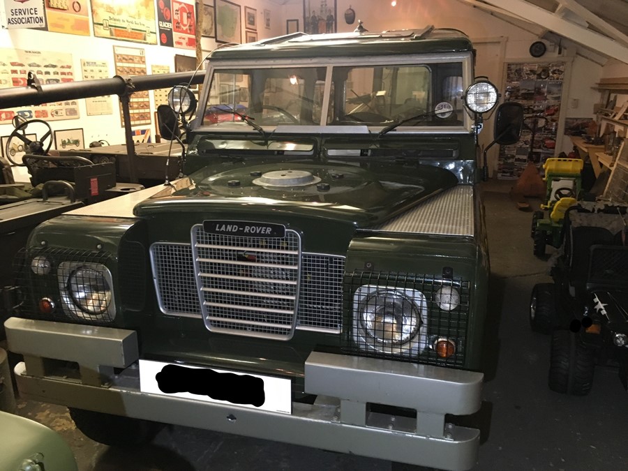 Ex-military series IIA Land Rover