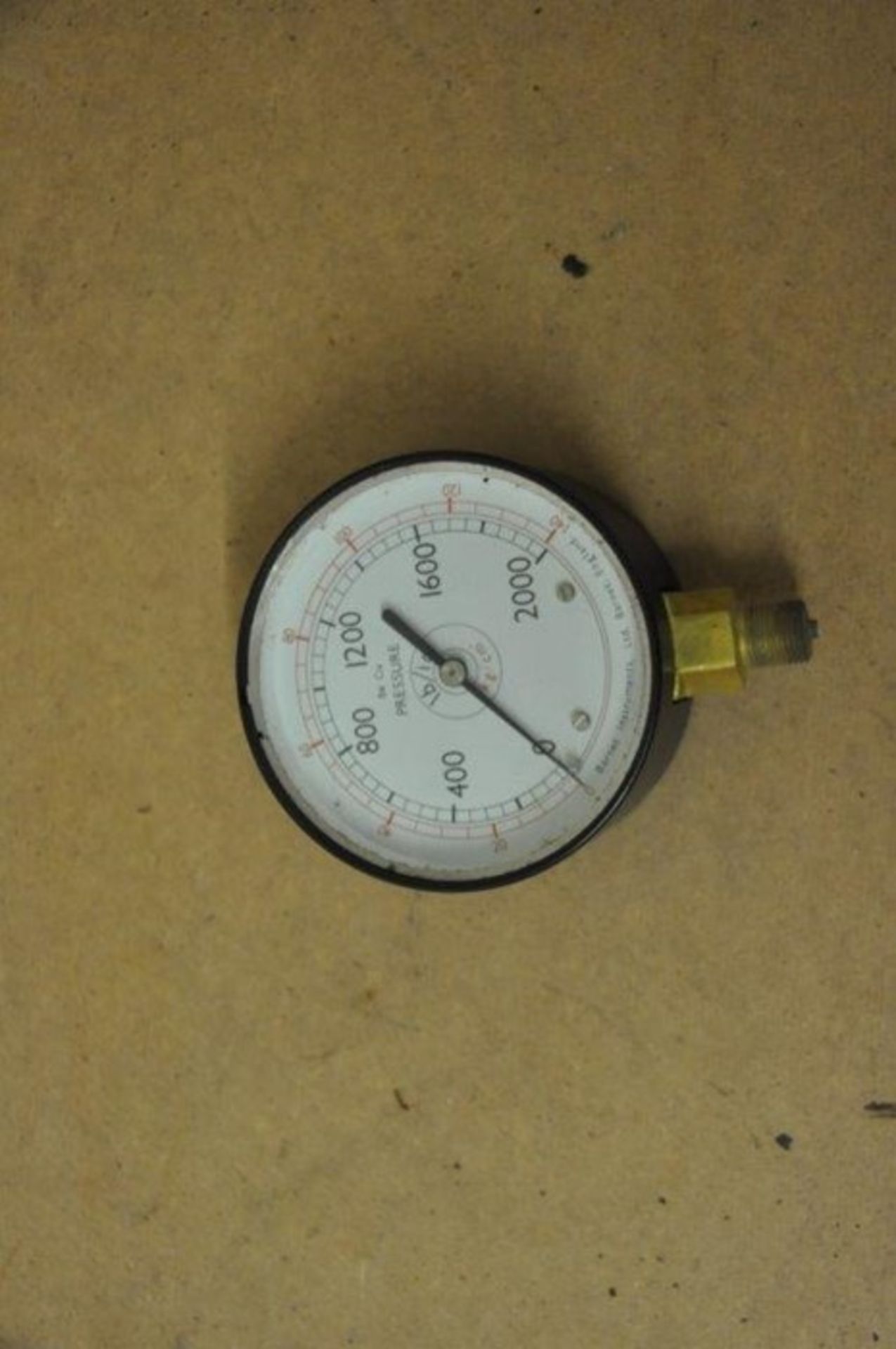 Vintage Pressure Gauge By Barnet Instruments