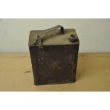 Vintage National Benzole Mixture Petrol Can