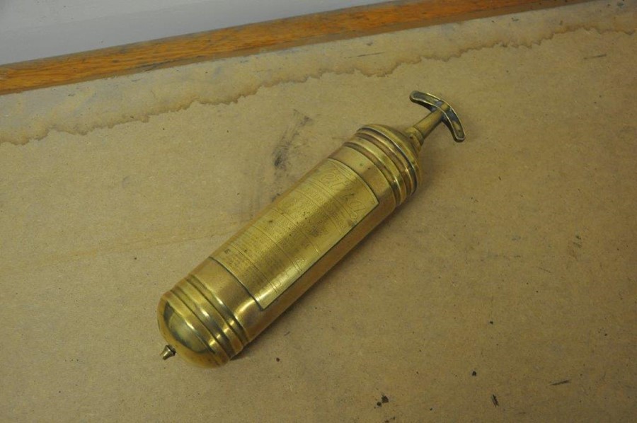 Brass Fire Extinguisher by Tetra - Image 2 of 2