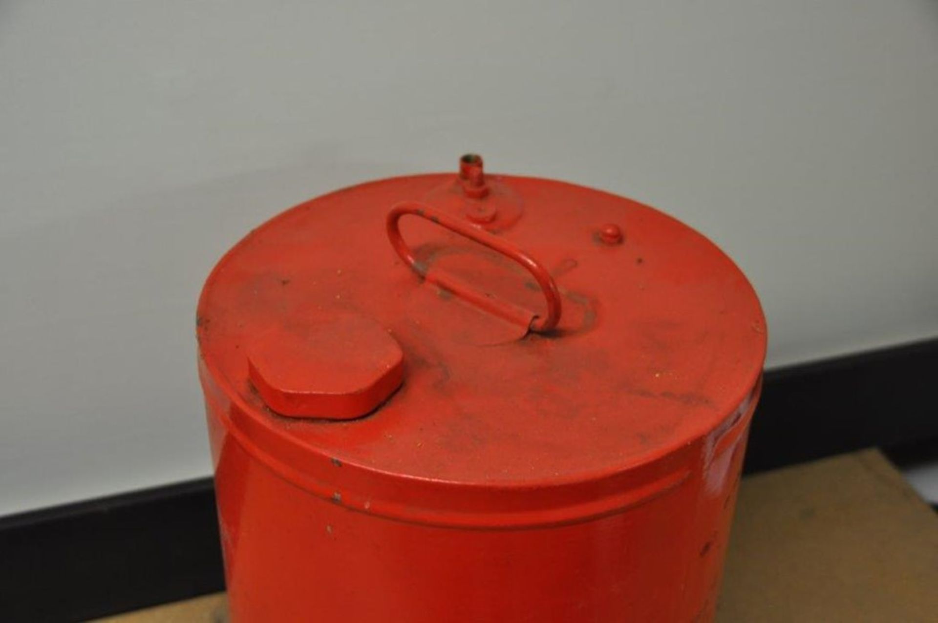 Vintage Red Gasoline Can Possibly For a Boat - Image 2 of 3