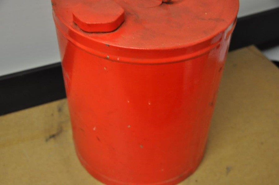 Vintage Red Gasoline Can Possibly For a Boat - Image 3 of 3