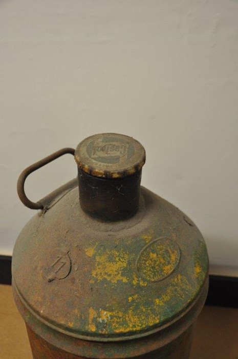 Vintage Castrol Gas Can with Cap - Image 2 of 2