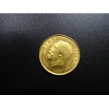 1913 gold half sovereign