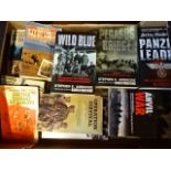 Box of books all war related storys