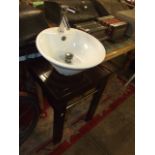 Sink on stand