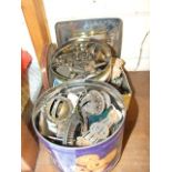 3 Tins Handles fixings etc