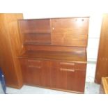 Retro G plan style Sideboard / Display cabinet