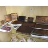 15 copper ink printing blocks in relation to Peatlings wine merchant of Kings Lynn. Pictures include