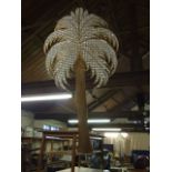 Large Palm Tree Wall Light 40 inches long