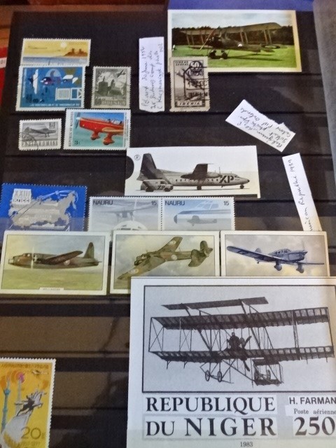 5 aircraft related stamp albums including DC3 - Image 7 of 8