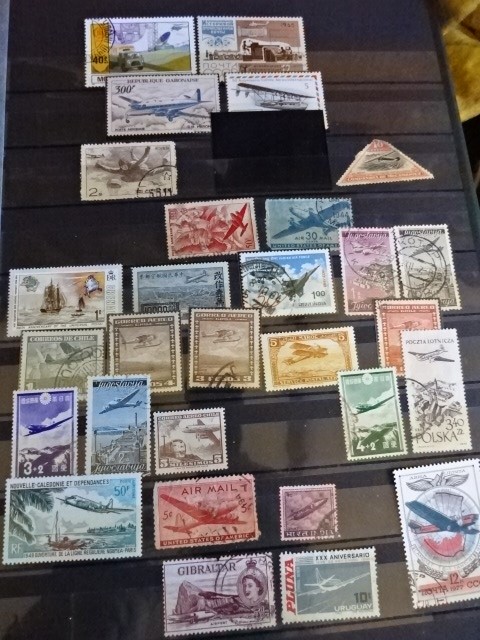 5 aircraft related stamp albums including DC3 - Image 8 of 8
