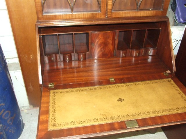 Reproduction Bureau Bookcase - Image 2 of 3