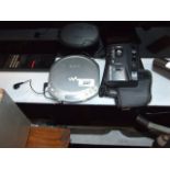 Sony Walkman CD & Olympus Camera