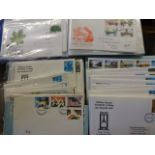 Box of various first day covers