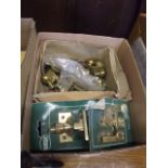 Box Brass Knobs etc