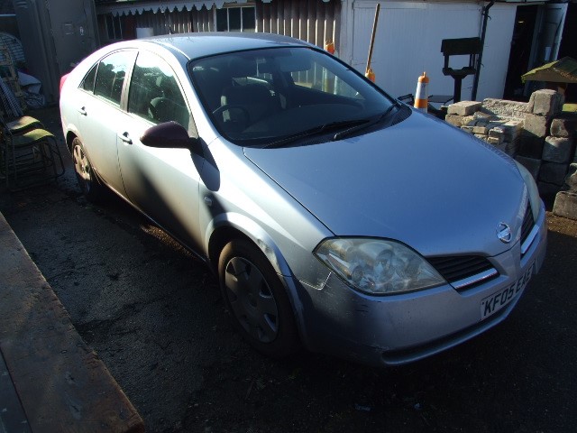 2005 Nissan Primera AUTOMATIC . Petrol 184,000 miles from deceased estate 2 keys. Mot expired end - Image 2 of 3