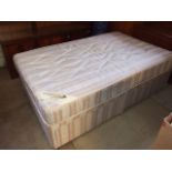 Double Divan Bed with drawers ( no headboard ) 4 ft wide