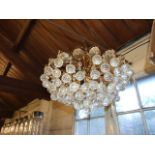 Very Heavy Chandalier approx 20 inches wide and 16 inch drop