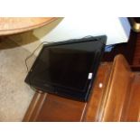 Panasonic 31" tv with remote wall mounted including brackets ( house clearance )