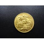 1912 gold sovereign