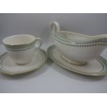 Royal Doulton Berkshire pattern dinner set for eight. 53 pieces total