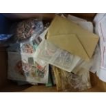 Box of mixed loose stamps