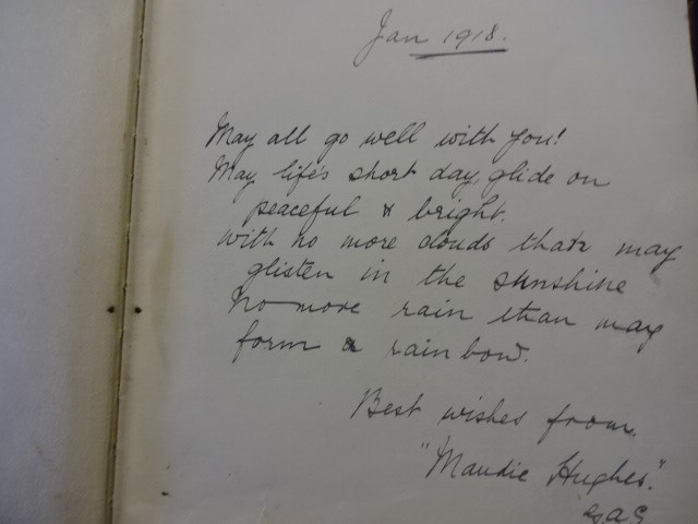 Small book of sketches, poems etc from WW1 to 1950's - Image 2 of 7