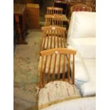 4 Stick Back Dining Chairs