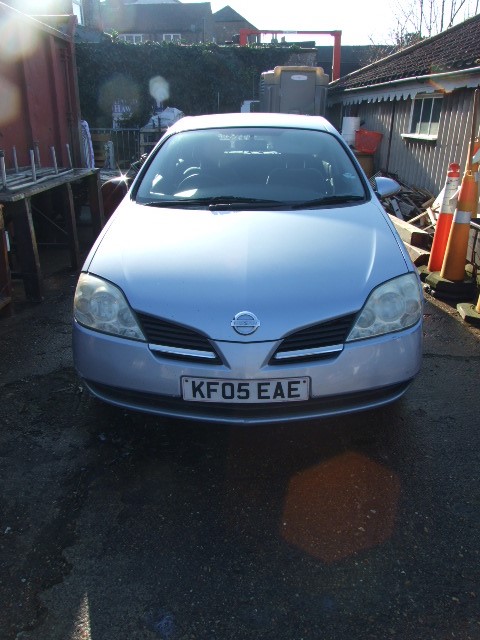 2005 Nissan Primera AUTOMATIC . Petrol 184,000 miles from deceased estate 2 keys. Mot expired end - Image 3 of 3