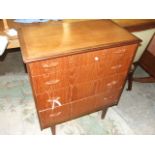 Retro G plan Style 4 Drawer Chest