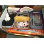 Box knitting needles , buttons etc etc ( house clearance )