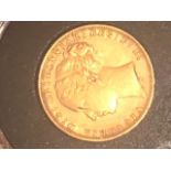 Sydney mint sovereign 1874 Queen Victoria young head