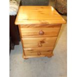 Pine Bedside Cabinet