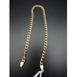 9ct gold chain, 1.6g, 18cm long