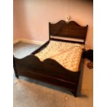 Rare Vintage Staples no 30 double bed by appointment to his majesty the king ( no mattress ) Base