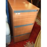 Contraplan 3 drawer filing cabinet