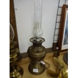 The miller lamp, USA brass lantern converted to electric