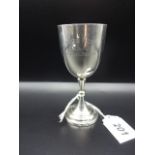 Silver cup, Dyer cup 1913-1914, 66g